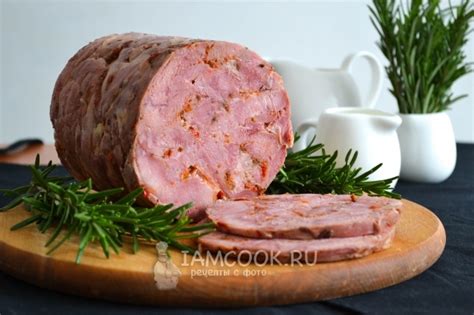 Ветчина из индейки в домашних условиях — рецепт с пошаговыми фото и ...