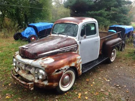 1951 Ford F 1 Rat Rod Or Hot Rod Pickup Truck For Sale