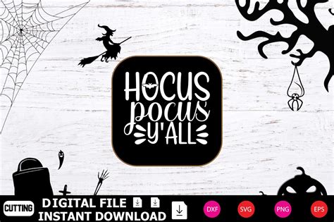 Hocus Pocus Y All Graphic By Designshop Creative Fabrica