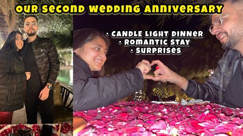 Our 2nd Wedding Anniversary Themis MudHouse Candle Light Dinner