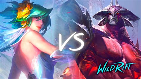 Wild Rift Riven Vs Aatrox Baron Lane Gameplayseason Hd P Youtube