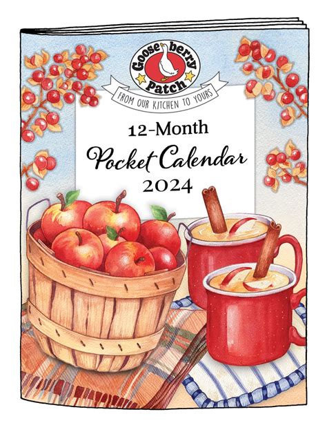 2025 Gooseberry Patch Pocket Calendar Faith Lee