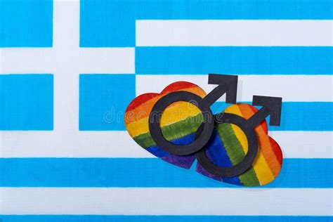 Pride Flag Gay Athens Stock Photos Free Royalty Free Stock Photos