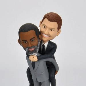 Gay Wedding Gift For Man Same Sex Wedding Caketopper Gay Wedding Caketopper Wedding Topper Gay
