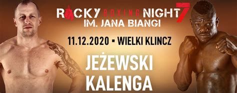 11 12 Gala Rocky Boxing Night Im Jana Biangi W Wielkim Klinczu