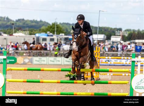 Show Jumping At The Royal Highland Show Scotland Stock Photo Alamy