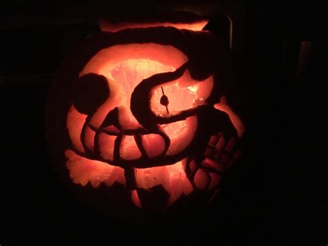 Sans Pumpkin 2016 by Friendlyfoxpal on DeviantArt