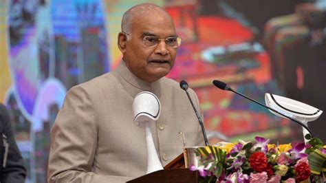 India President Ram Nath Kovind To Address Nation Today On Eve Of