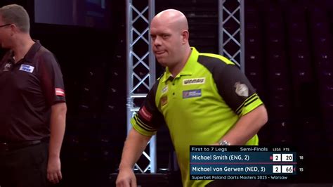 Pdc Darts On Twitter Van Gerwen Strikes Following A Run Of Four