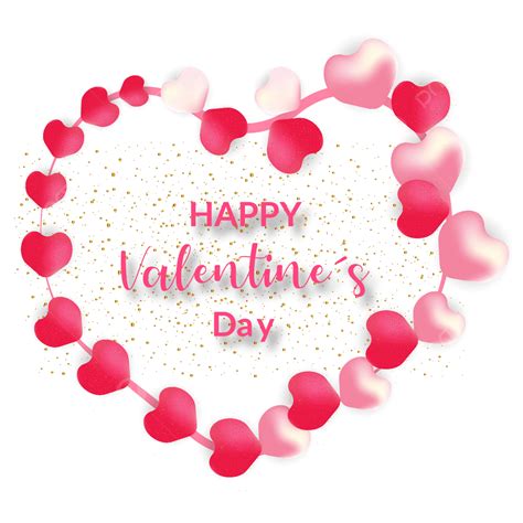 Valentines Day Hearts Vector Hd Images Valentines Day Festival 3d