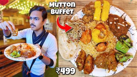 সস্তায় Unlimited Buffet Biryani Kebab সাথে Mutton 😱 Cheapest Buffet In