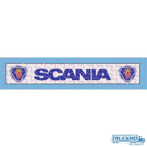 TRUCKMO Decal Scania Splash Guard Flap Material Polystyrene 12D 0424