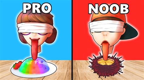 Blindfolded Taste Test Pro Vs Noob Of Nick Vs Tani Scary Teacher