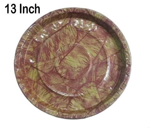 Inch Printed Disposable Paper Plate At Rs Piece Printed Paper