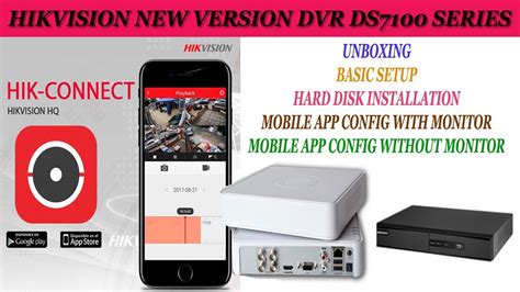 Hikvision Dvr Setup Hard Disk Install Hik Connect Mobile App Config