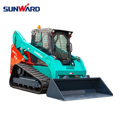 Sunward Swtl4518 Wheeled Skid Steer Loader 4tons In Low Price Compact