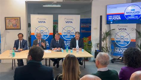 Regionali Basilicata Presentati I Candidati Di Basilicata Casa Comune