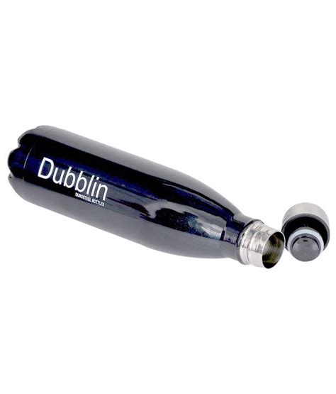 Dubblin Black Hot And Cold Vacuum Insulated Water Bottle Ml Buy Online At Best Price In