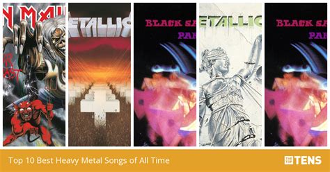 Top 10 Best Heavy Metal Songs of All Time - TheTopTens