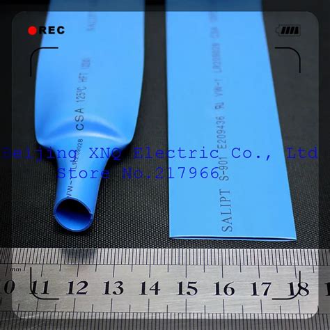 Mm Blue Colored Heat Shrink Tubing Heat Shrink Tube Heat Shrinkable