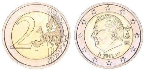 Belgien 2 Euro Kursmünze 2011 prägefrisch UNC MA Shops