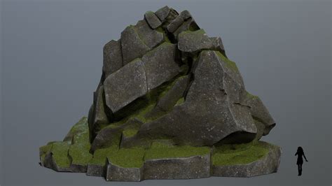 Rocks 3d Model By Gizem Dilara Tek