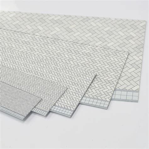 Generic Staggered Brick Floor Tile Model Chitectural Sidewalk Brick