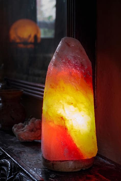 Himalayan Crystal Salt Lamp - Natural Rock - SOS Organics