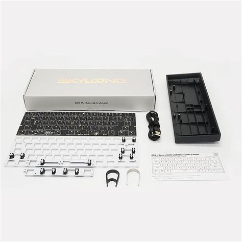 Keyboard Kit Hot Swappable Rgb Wired Bluetooth Dual Mode Pcb Mounting Plate Case Keyboard