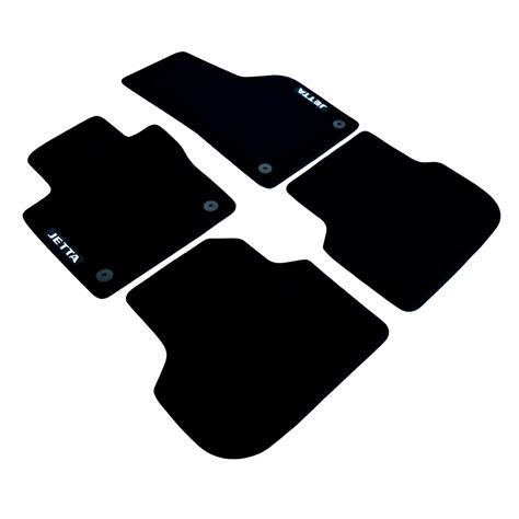 Car Floor Mats Velour For Vw Jetta Waterproof Black Carpet Rugs Auto