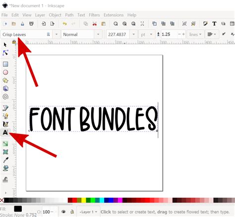 How To Create A Stacked Font In Inkscape Design Bundles