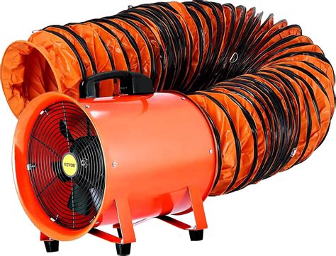 Vevor Ventilador De Manguera Axial Para Soplador Escape Pulgadas