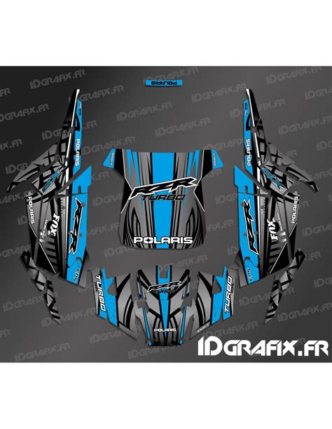 Kit Decoration Titanium Edition Blue IDgrafix Polaris RZR 100