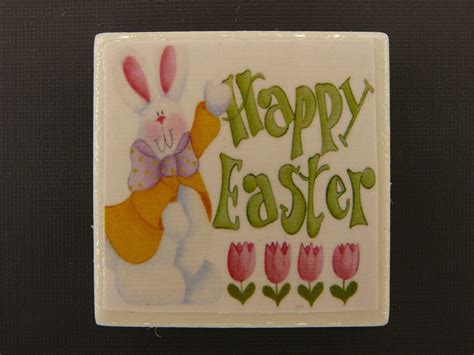 Happy Easter Magnet Etsy