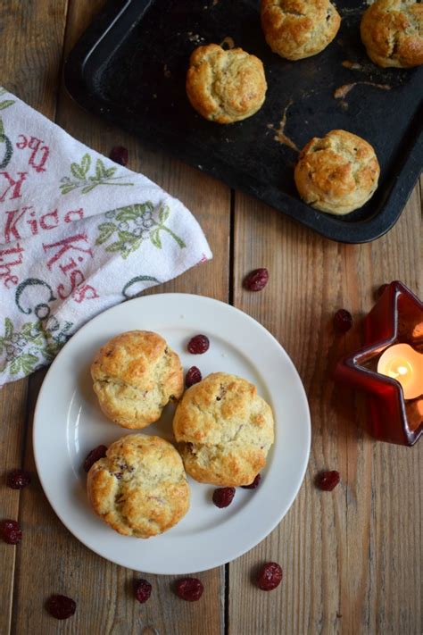 Cranberry Scones - Julia's Cuisine