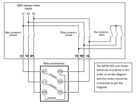 Star Delta Starter Wiring Diagram Wiring Draw And Schematic