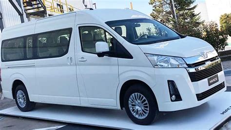 La Nueva Toyota Hiace De Pasajeros Llegar Este A O A La Argentina