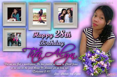 28th Birthday Tarpaulin Tagum City Rb T Shirt Tarpaulin Printing