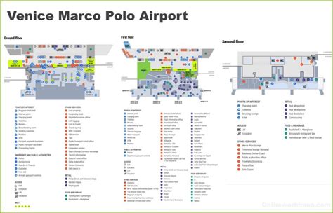 Venice Marco Polo Airport Map - Ontheworldmap.com