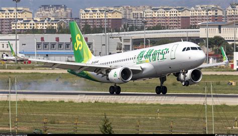 B 6646 Spring Airlines Airbus A320 214 WL Photo By Snowman Jiang ID