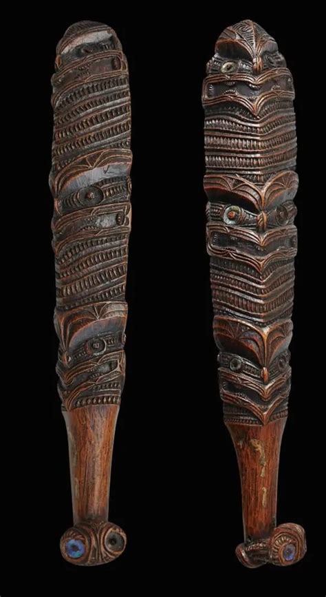 Maori Weapons - new guinea tribal arts