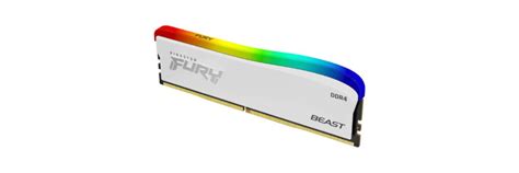 แรมพีซี Kingston Ram 32gb Kit Fury Beast Rgb Special Edition White