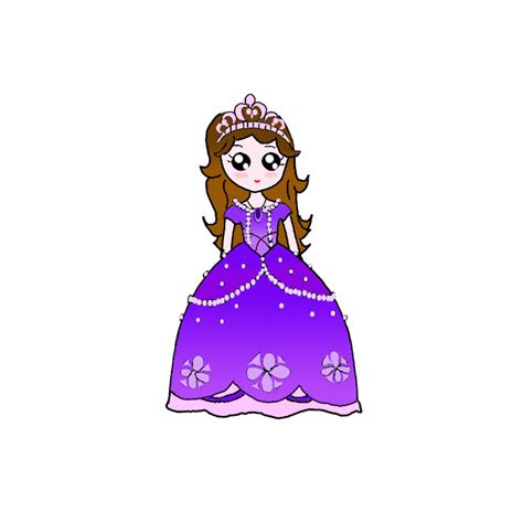 How To Draw Princess Sofia Step By Step Easy Drawing Guides Drawing