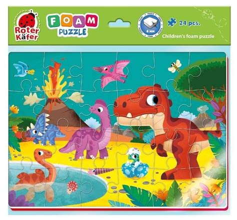 Roter Kafer Puzzle Piankowe Puzzle A Zabawne Obrazki Dinozaury