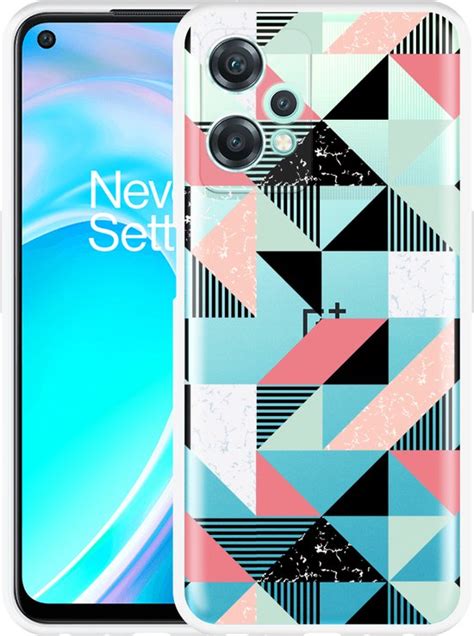 OnePlus Nord CE2 Lite Hoesje Geometric Artwork Designed By Cazy Bol