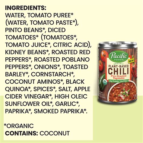 Pacific Foods Organic Fire Roasted Vegetable Chili