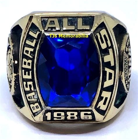 1986 Major League Baseball Mlb All Star Game Championship Ring Buy