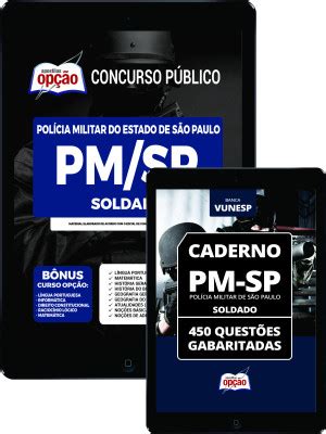 Combo Digital Pm Sp Soldado Pm De Classe Do Quadro De Pra As