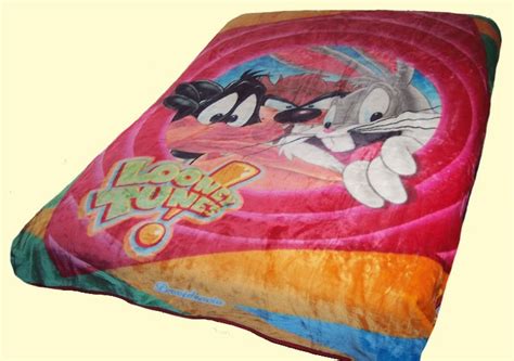 Imported Blankets Twin Full Character Mink Blankets Taz Bugs Bunny