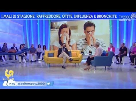 I Mali Di Stagione Raffreddore Otite Influenza E Bronchite YouTube